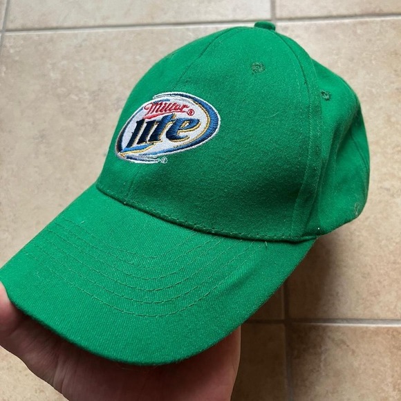 Other - CLEANN‎ vintage Y2K miller lite hat!
